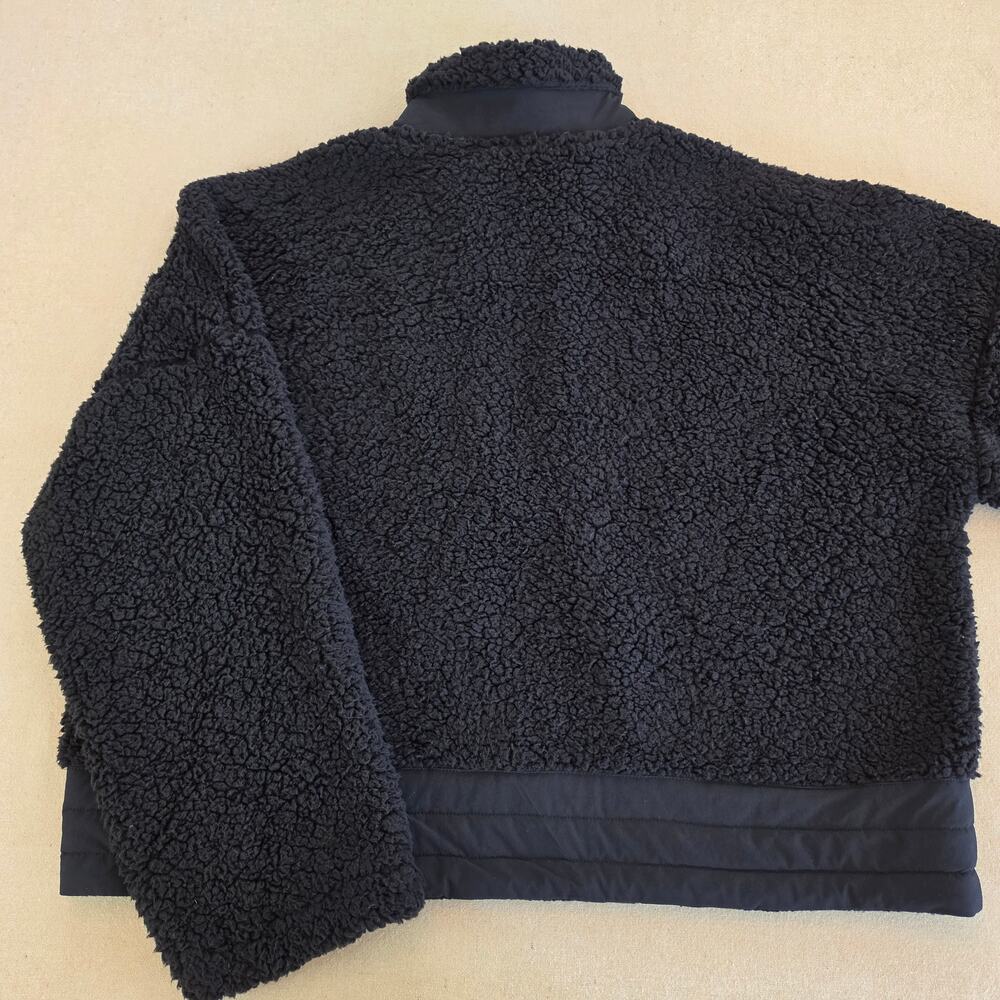 New York & Co. Black Full-Zip Sherpa Fleece Jacket Sz 2XL NWT - Picture 8 of 8